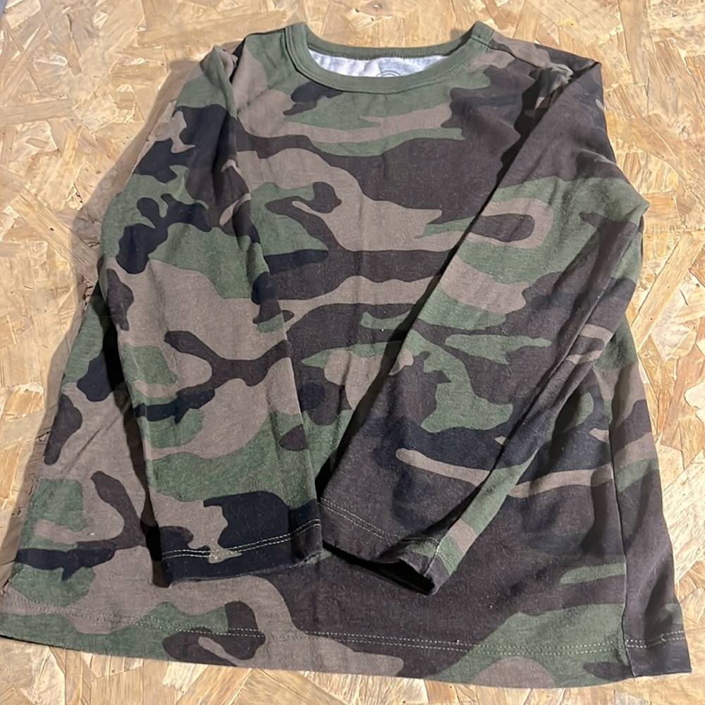 Army fatigue long sleeve for boys